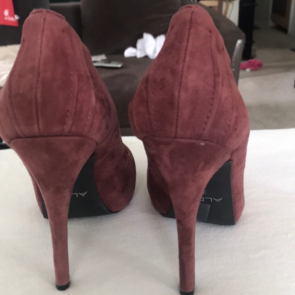 ALDO Botkins Suede Platform Heels 7.5 - Picture 7 of 8